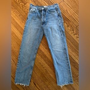 Agolde mid rise 90’s jeans, size 27. Excellent condition. Ankle.